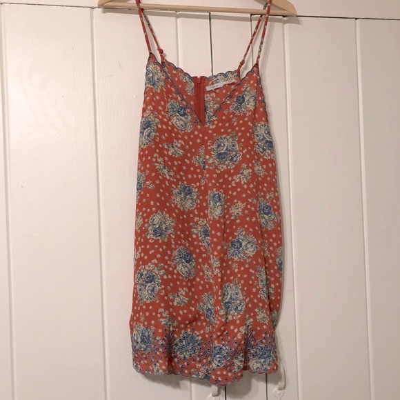 Kimchi Blue Pants - Kimchi Blue orange rust/blue romper